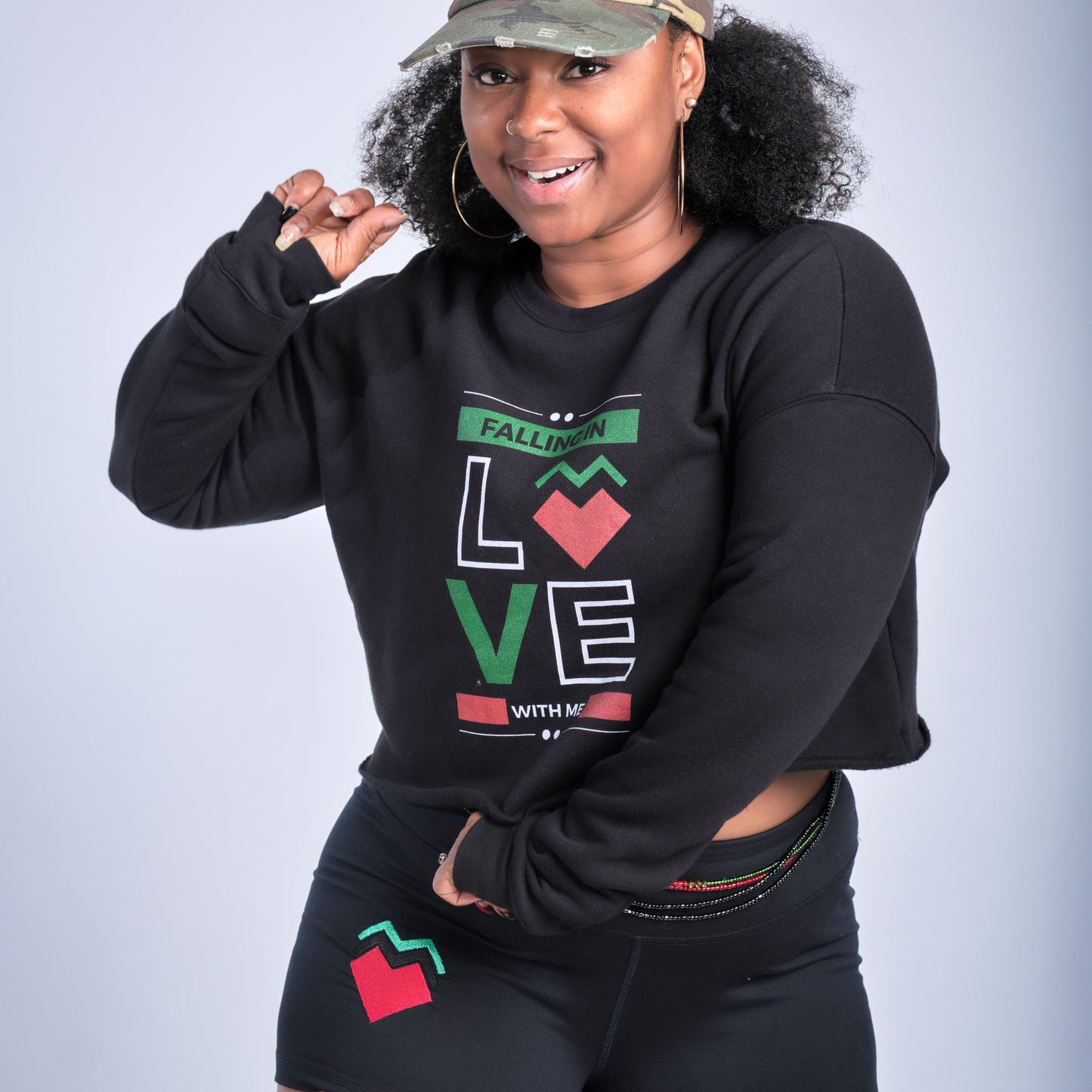 Defined Crop Sweatshirt