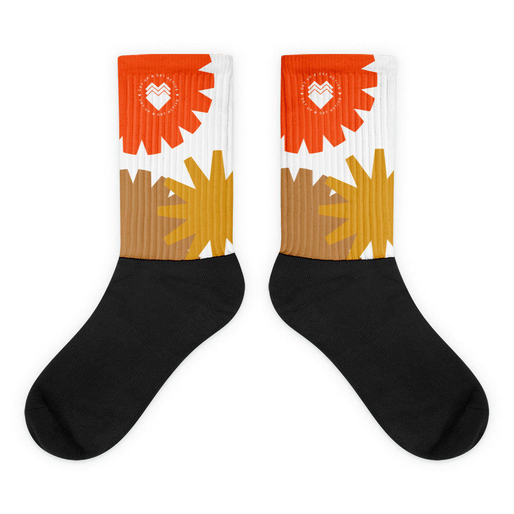 GUGA Mustard Socks