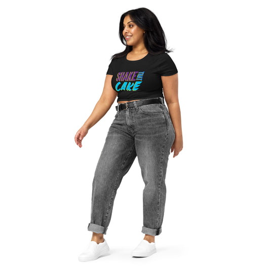 Shake That Cake Women’s Crop Tee