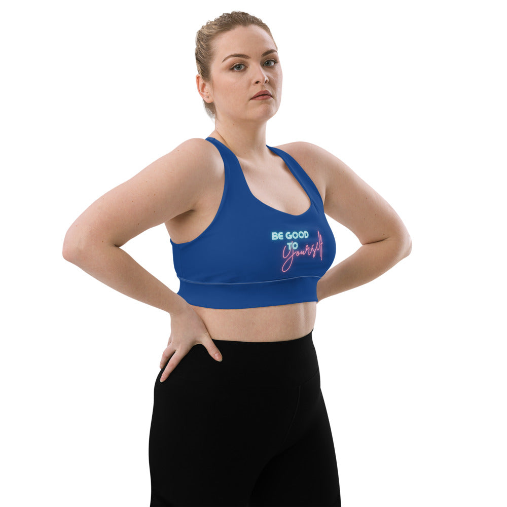 Be Good To Yourself sports bra